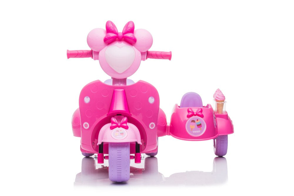 Scooter tricycle de magasin de crème glacée jt5258 rose