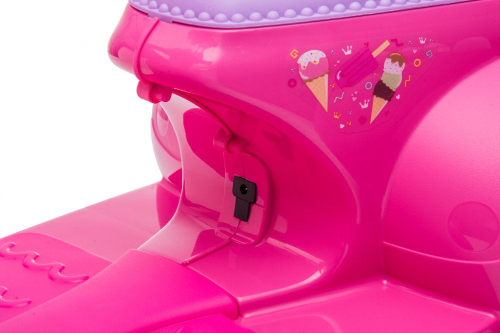 Scooter tricycle de magasin de crème glacée jt5258 rose