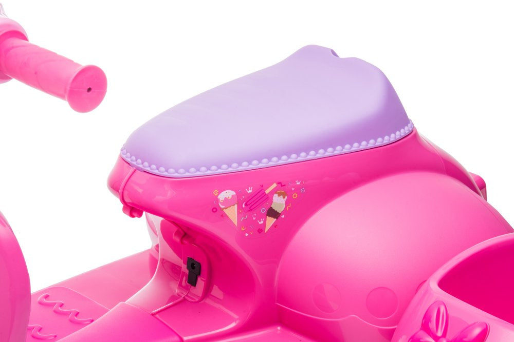 Scooter tricycle de magasin de crème glacée jt5258 rose