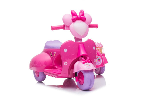 Scooter tricycle de magasin de crème glacée jt5258 rose