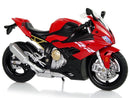 Moto modèle BMW S1000RR rouge sons lumières