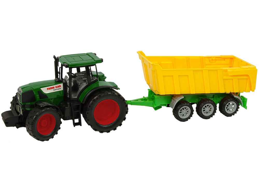Tracteur Camion Benne Rouge Tracteur Jaune 50 cm