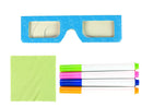 Magic Illuminated 3D Whiteboard Glasses Blue-4