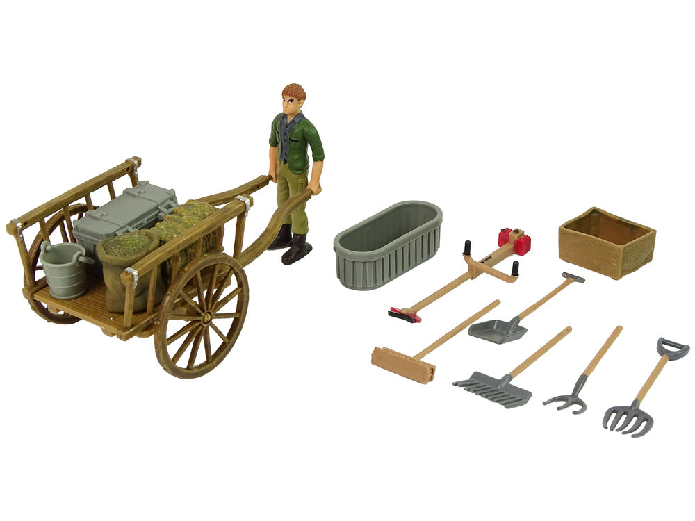 Kit de bricolage pour chevaux de ferme avec animaux