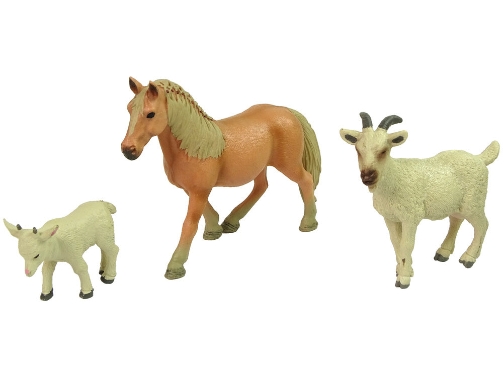 Kit de bricolage pour chevaux de ferme avec animaux
