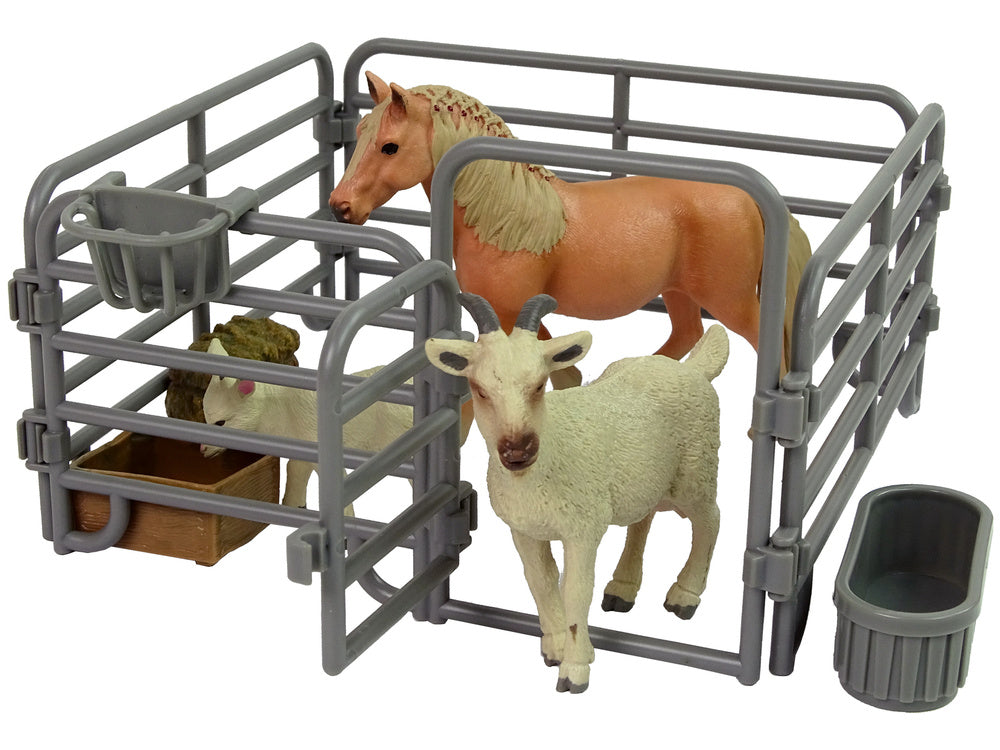 Kit de bricolage pour chevaux de ferme avec animaux