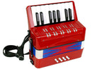 Accordion Musical Instrument for Kids Music Red