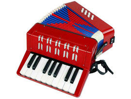 Accordion Musical Instrument for Kids Music Red