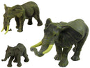 Ensemble de figurines d'éléphants de tigres et d'animaux sauvages d'afrique
