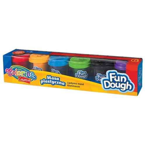 Pâte à modeler créative Colorino, 6 pièces