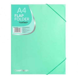 Coolpack flap folder PP, A4, pastel green