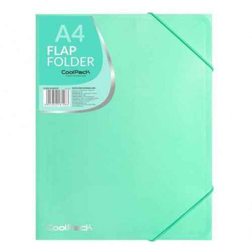 Coolpack flap folder PP, A4, pastel green