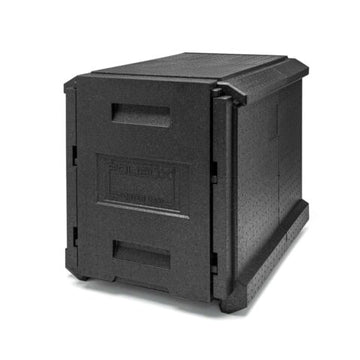 Conteneur Isotherme PÂTISSIER ouverture frontale Porter MAXI Noir Capacité 128,1L - clicktofournisseur.com