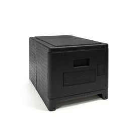 Transport alimentaire ouverture frontale Porter Mini noir - clicktofournisseur.com