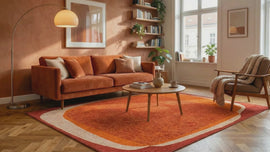 Tapis moderne tissé plat AGATE - 0