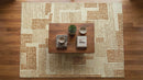 Tapis moderne tissé plat TERRACE-3