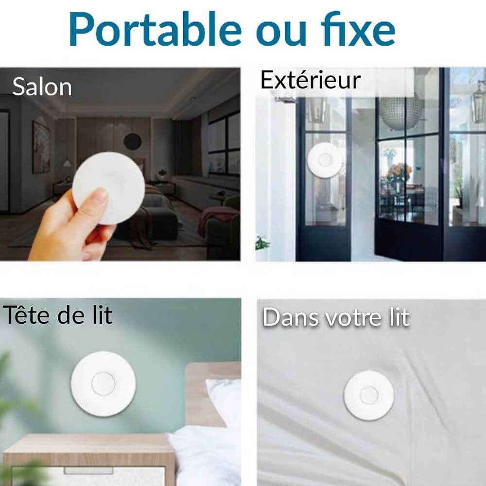 Kit prise commandée avec télécommande sans fil et sans pile - PURE11