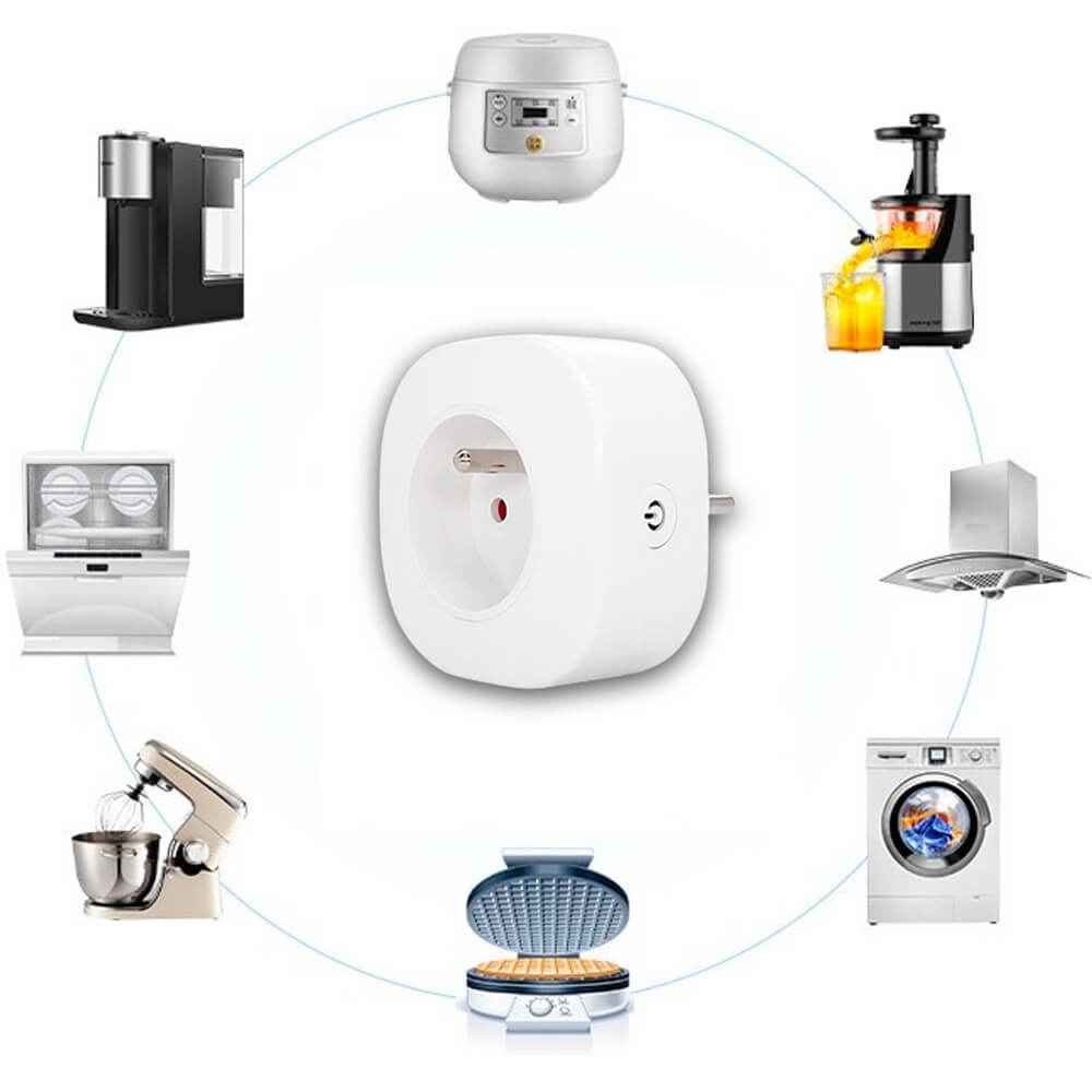 Kit prise commandée avec télécommande sans fil et sans pile - PURE11
