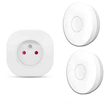 Kit prise commandée avec télécommande sans fil et sans pile - PURE21-R