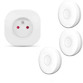 Kit prise commandée avec télécommande sans fil et sans pile - PURE31-R