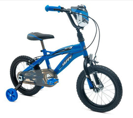 Huffy Moto X bike, 14", Blue/Black