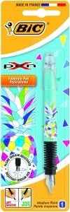 Stylo plume BIC, motif filles et garçons, 1 pièce, 721361