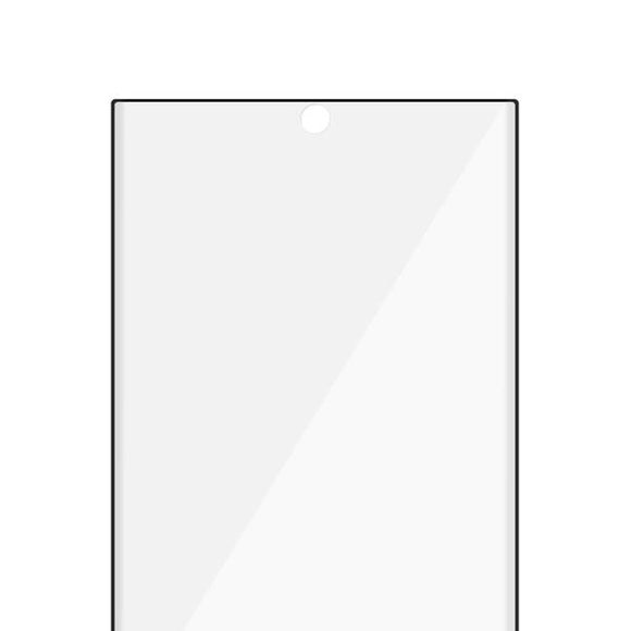 Panzerglass  samsung  galaxy s22 ultra  verre trempé  noir  compatible avec les coques. compatible avec le capteur d'empreintes digitales à ultrasons. sensibilité tactile à 100 %. antibactérien certifié iso 22196 et approuvé jis 22810  protection