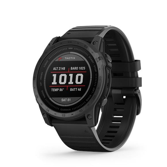 Garmin tactix 7 3.56 cm (1.4") MIP 51 mm Digital 280 x 280 pixels Touchscreen Black Wi-Fi GPS (satellite)
