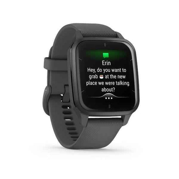 Garmin Venu Sq 2 3.56 cm (1.4") AMOLED 40 mm Digital Touchscreen Grey GPS (satellite)