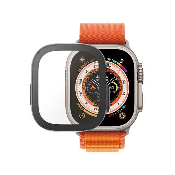 PanzerGlass Full Body New Apple Watch, 49 mm Black Screen protector