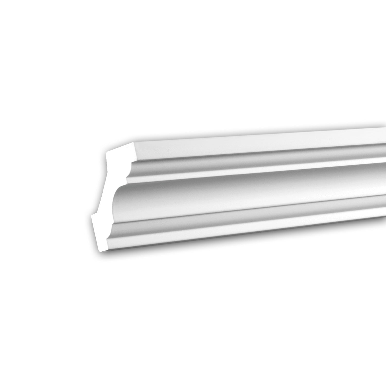 Corniche de plafond 50115 Profhome Moulure polyuréthane décorative style Néo-Classicisme blanc 2 m