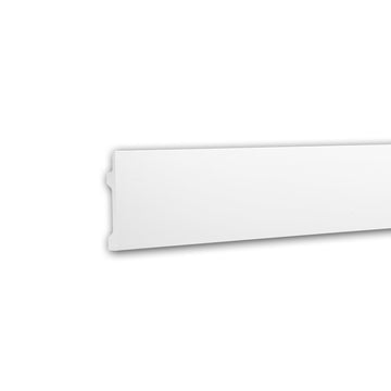 Cimaise 151605 Profhome Moulure décorative Éclairage indirect design moderne blanc 2 m