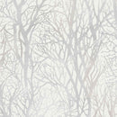 Papier peint nature Profhome 300941-GU papier peint intissé texturé avec un dessin nature mat blanc argent 5,33 m2