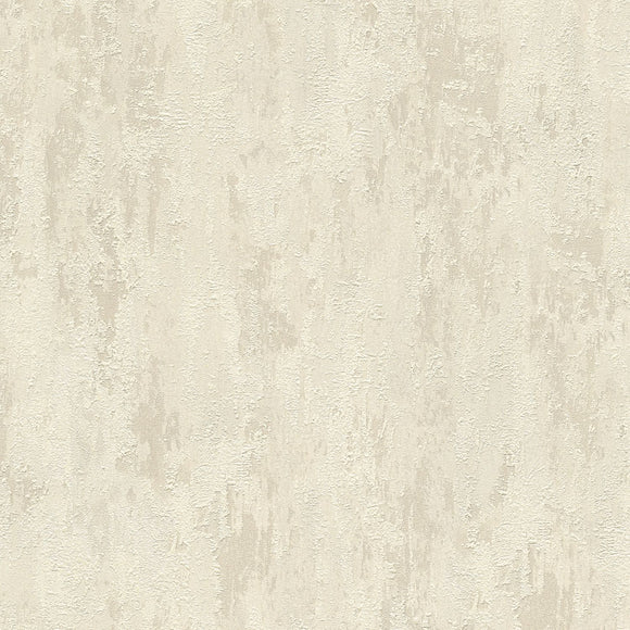 Papier peint aspect pierre carrelage Profhome 326514-GU papier peint intissé légèrement texturé à l'aspect de pierre brillant beige blanc-crème or 5,33 m2