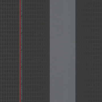 Papier peint à motifs graphiques profhome 378481-gu papier peint intissé lisse design brillant noir rouge gris 533 m2