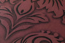 Papier peint baroque Profhome 368983-GU papier peint intissé légèrement texturé au style baroque scintillant rouge argent noir 5,33 m2