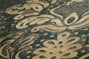 Papier peint baroque Profhome 379011-GU papier peint intissé légèrement texturé au style baroque mat vert or 5,33 m2-3