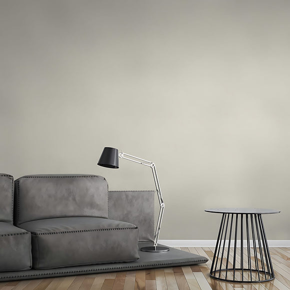 Papier peint ton-sur ton Profhome 322622-GU papier peint intissé légèrement texturé ton-sur-ton brillant crème 5,33 m2