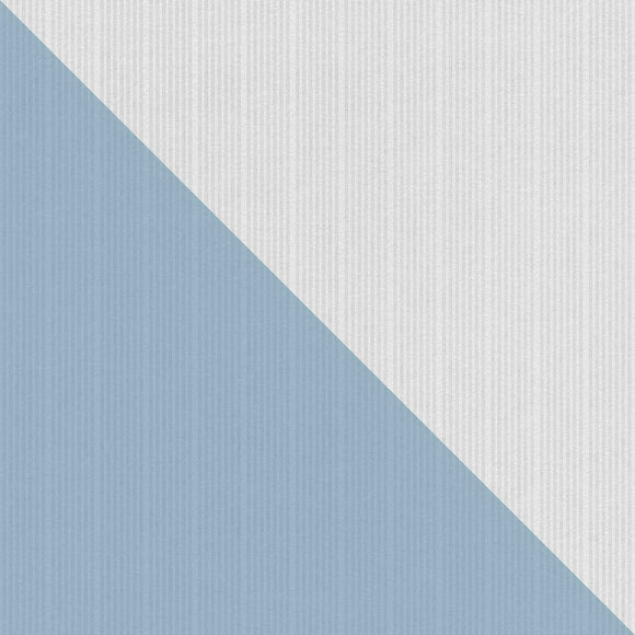 Papier peint à rayures Profhome 644916-GU papier peint intissé à peindre texturé avec des rayures mat blanc 5,33 m2