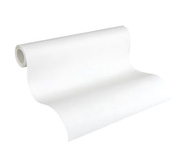 Papier peint texturé Profhome 248312-GU papier peint intissé à peindre légèrement texturé avec une texture tangible mat blanc 5,33 m2 - 0