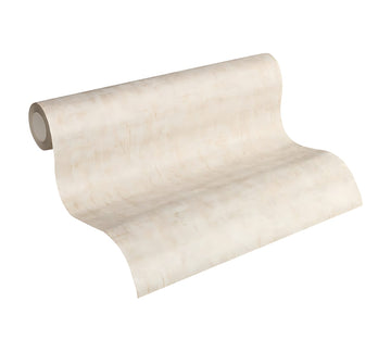 Papier peint ton-sur ton Profhome 322612-GU papier peint intissé légèrement texturé ton-sur-ton brillant crème beige 5,33 m2 - 0