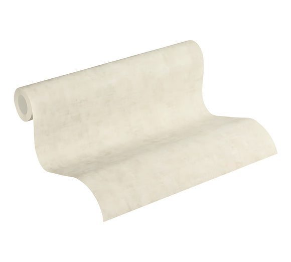 Papier peint ton-sur ton Profhome 374234-GU papier peint intissé légèrement texturé ton-sur-ton mat crème 5,33 m2