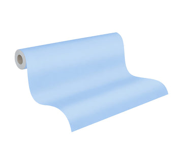 Papier peint ton-sur ton Profhome 383273-GU papier peint intissé légèrement texturé mat bleu 5,33 m2 - 0