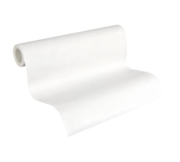 Papier peint aspect crépi Profhome 570314-GU papier peint intissé à peindre légèrement texturé à l'aspect crépi mat blanc 5,33 m2 - 0