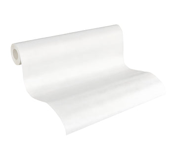 Papier peint texturé Profhome 928818-GU papier peint intissé à peindre légèrement texturé avec une texture tangible mat blanc 5,33 m2 - 0