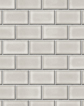 Papier peint à motifs graphiques profhome ba220102-di papier peint intissé gaufré à chaud gaufré avec un dessin graphique brillant gris blanc 533 m2