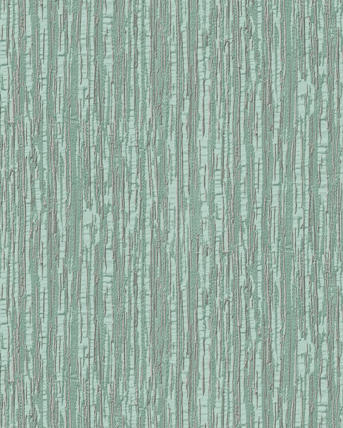 Papier peint à rayures profhome de120084-di papier peint intissé gaufré à chaud gaufré ton-sur-ton brillant turquoise menthe argent 533 m2