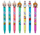 Stylo effaçable rétractable Colorino Disney Emoji Frozen