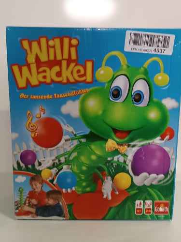 Ecost customer return Goliath Willi Wackel Wobbler Toy Fun Action Game Dancing Feet of Skill From