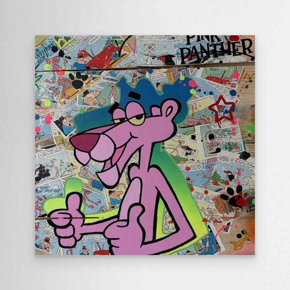 Pink Panther impression de l'œuvre originale